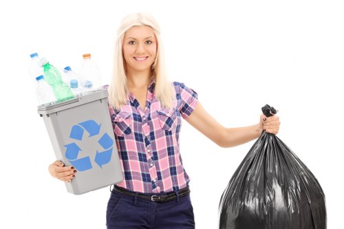 Professional waste removal team in Marylebone