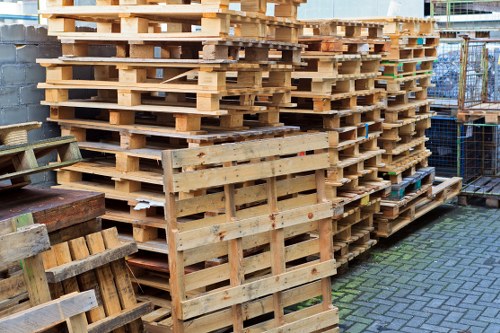 Team managing vehicle loading and safety