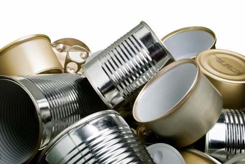 Large mixed waste load from a boutique refit in Marylebone